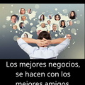 negocios con los amigos