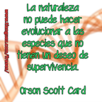 Un deseo supervivencia
