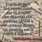 Las palabras