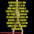 Crear un suicida