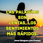Palabras y pensamientos