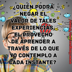 El provecho de aprender