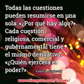 Esa es la cuestion