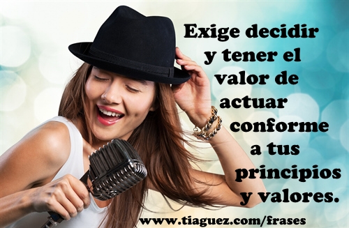 Principios y valores
