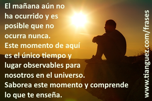 Saborea el momento