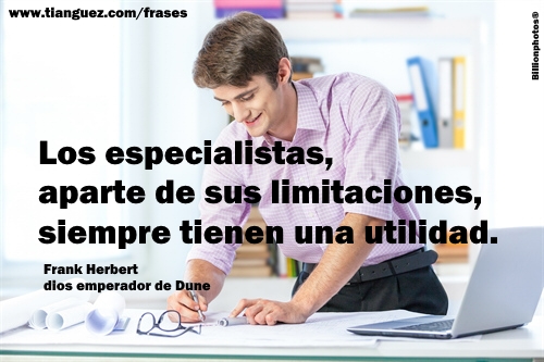 Los especialistas